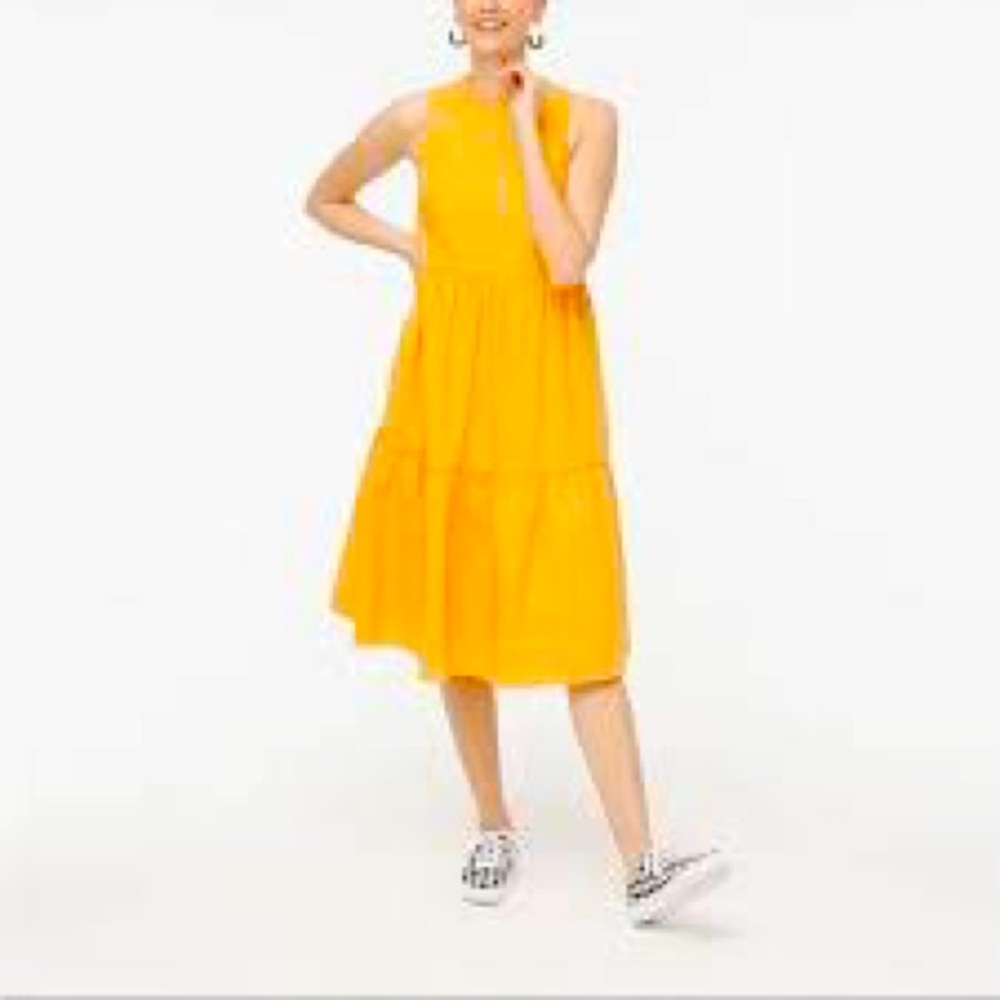 J. CREW Yellow Sleeveless Dress